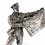 Оловянный солдатик миниатюра "Старшина 1-й статьи с флагом ВМФ", фотография 4. Интернет-магазин ЛАВКА ПОДАРКОВ